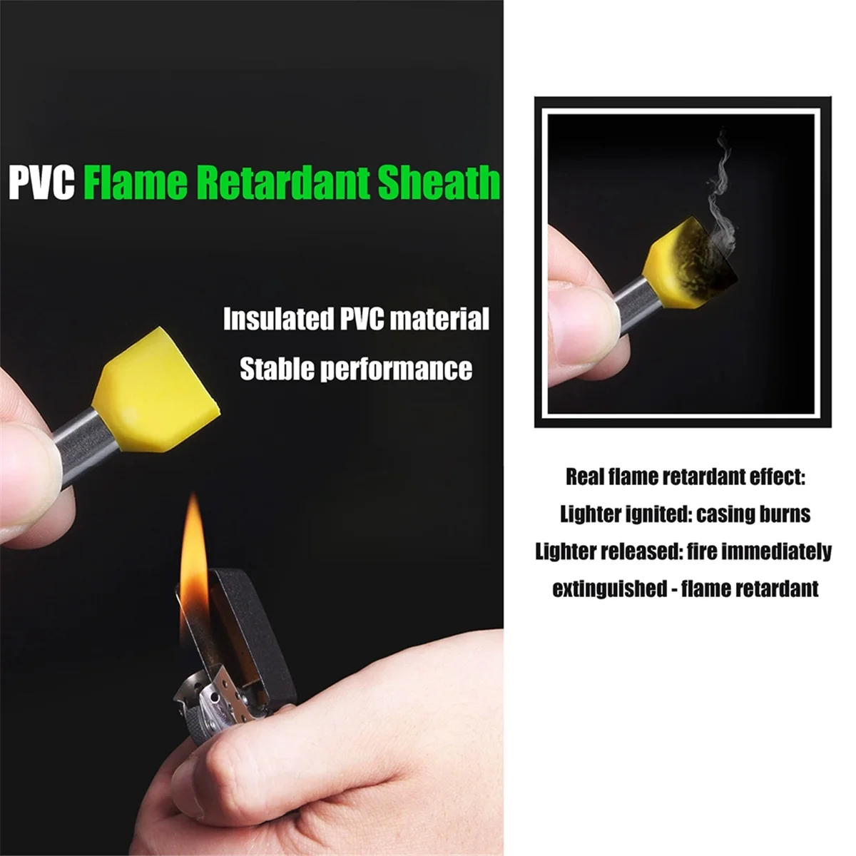 ABLK Double Wire Ferrules Kit, 500Pcs Wire Ferrule Terminals, Insulated Ferrule Crimp Pin Terminals, Cord Pin End Terminal