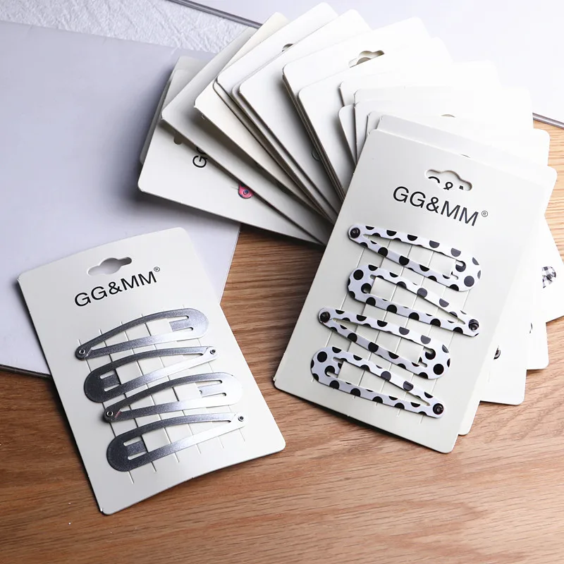 

Hair Clips Bulk Colorful Snap Clips Set Fashion Non Slip Side Bangs Baby Hair Grips for Women Girls Wholesale