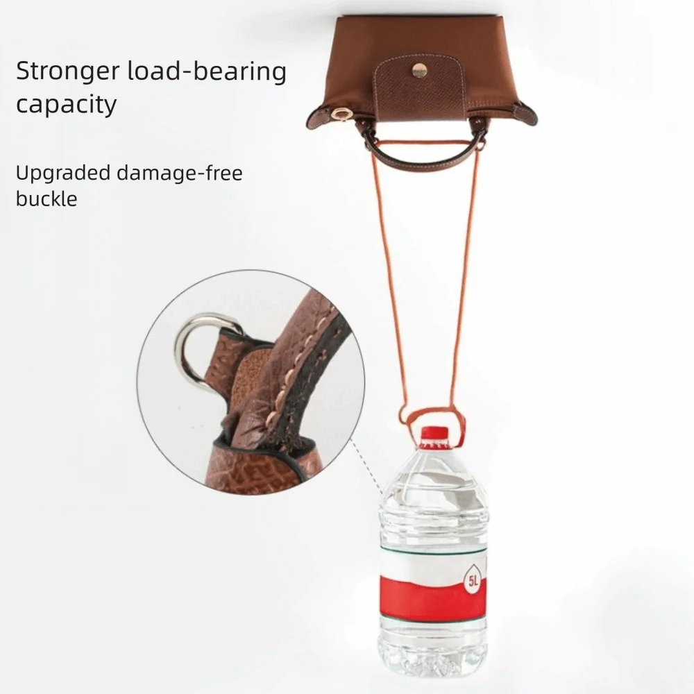 حقيبة جلدية أصلية بديلة بحزام كتف مقاوم للاهتراء، حزام حقيبة كروس مصنوع يدويًا قابل للتعديل بدون حزام حقيبة يد