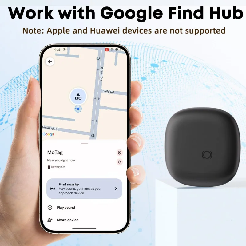 

Find Hub Anti-Theft and Anti-Loss Location Tracker for Google Android Devices Locate Items and Prevent Loss with GPS Tracking