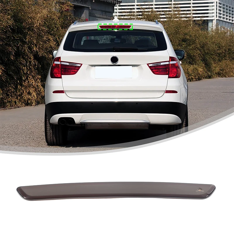 

For BMW X3 F25 2011-2017 ABS Third Brake Light Cover TrimHigh Mounted Stop Light Trim Decorative Car Accessories
