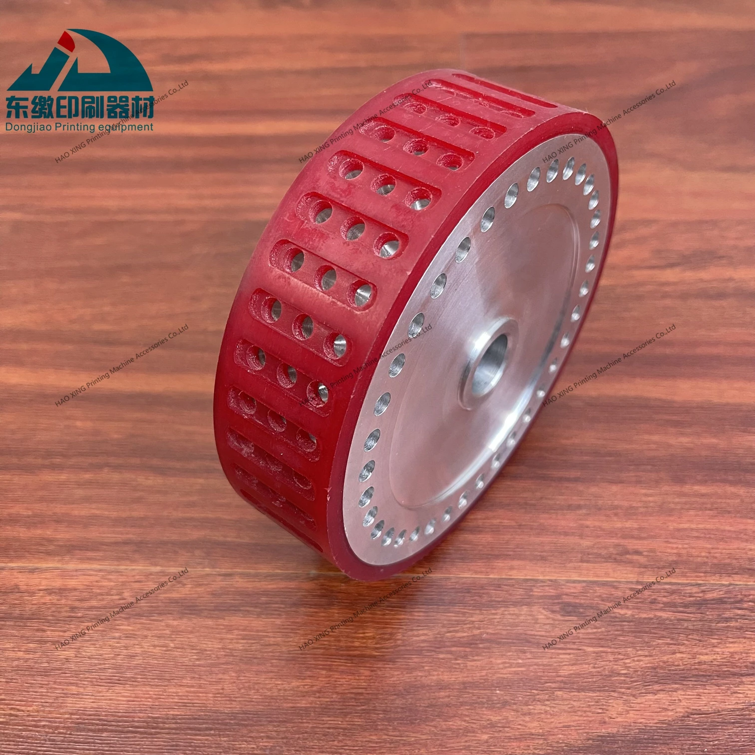 오프셋 인쇄 기계 예비 부품 접는 기계 MBO 흡입 휠에 대 한 고품질 PU 흡입 휠 150*40*20