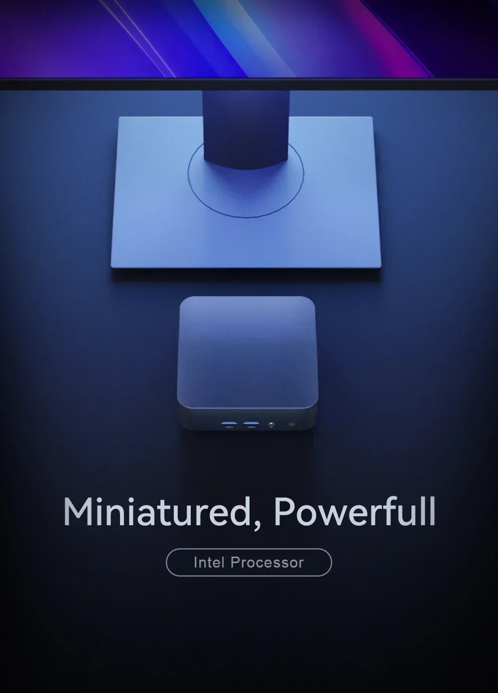 Portable Gamer Desktop Mini PC Intel Core i9 8950HK 16G RAM 1TB SSD Windows 11 Wifi6 Mini Computer Business Office Desktop PC