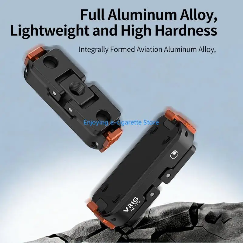 Faltbare magnetische Schnellwechselbasis für kompakte Kameras Mount Adapter Halter Y4QF – Detail 3