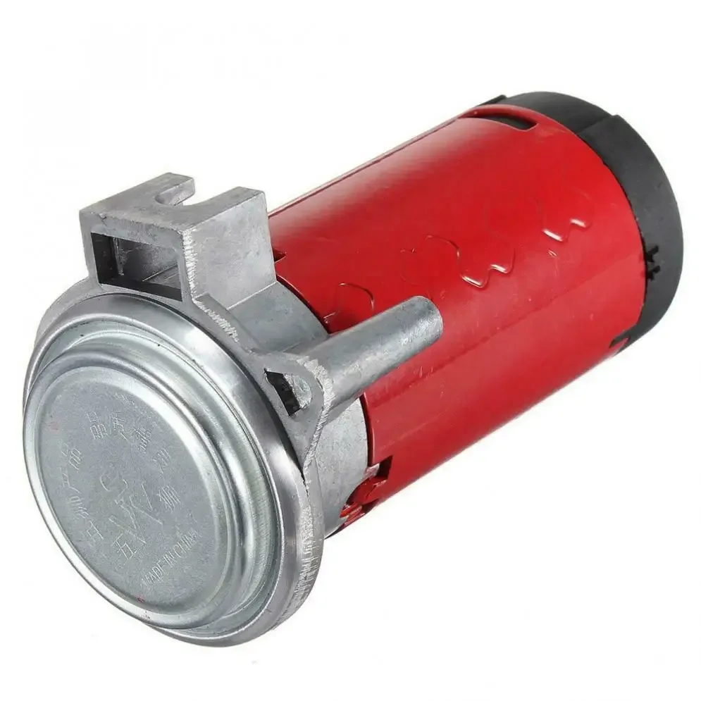 High Quality Car Air Horn Compressor Pump 12V Red Silver Motor Electric