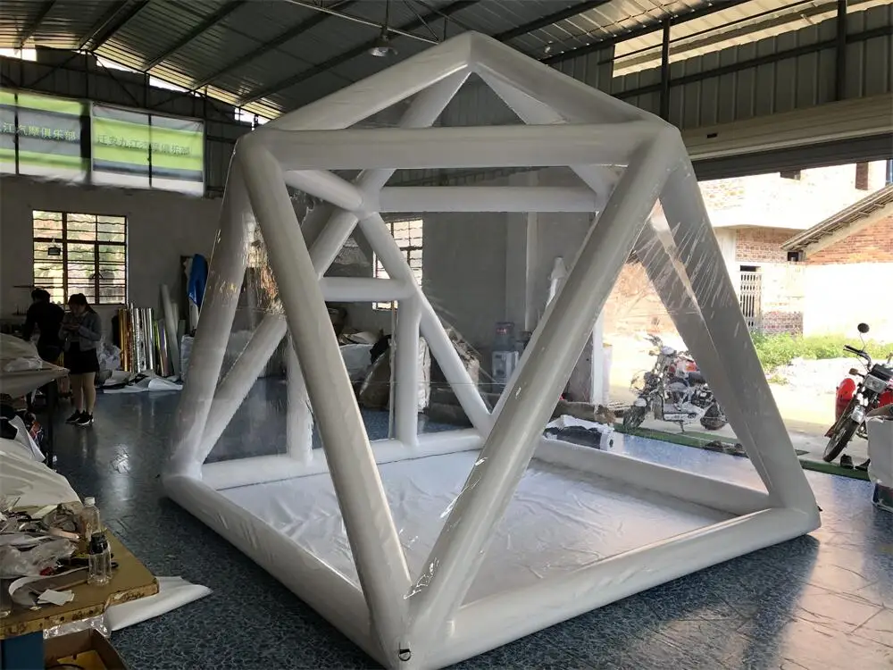 Outdoor Leisure Inflatable Tent, Pvc Inflatable Transparent Tent, Commercial Homestay Tent Hotel.