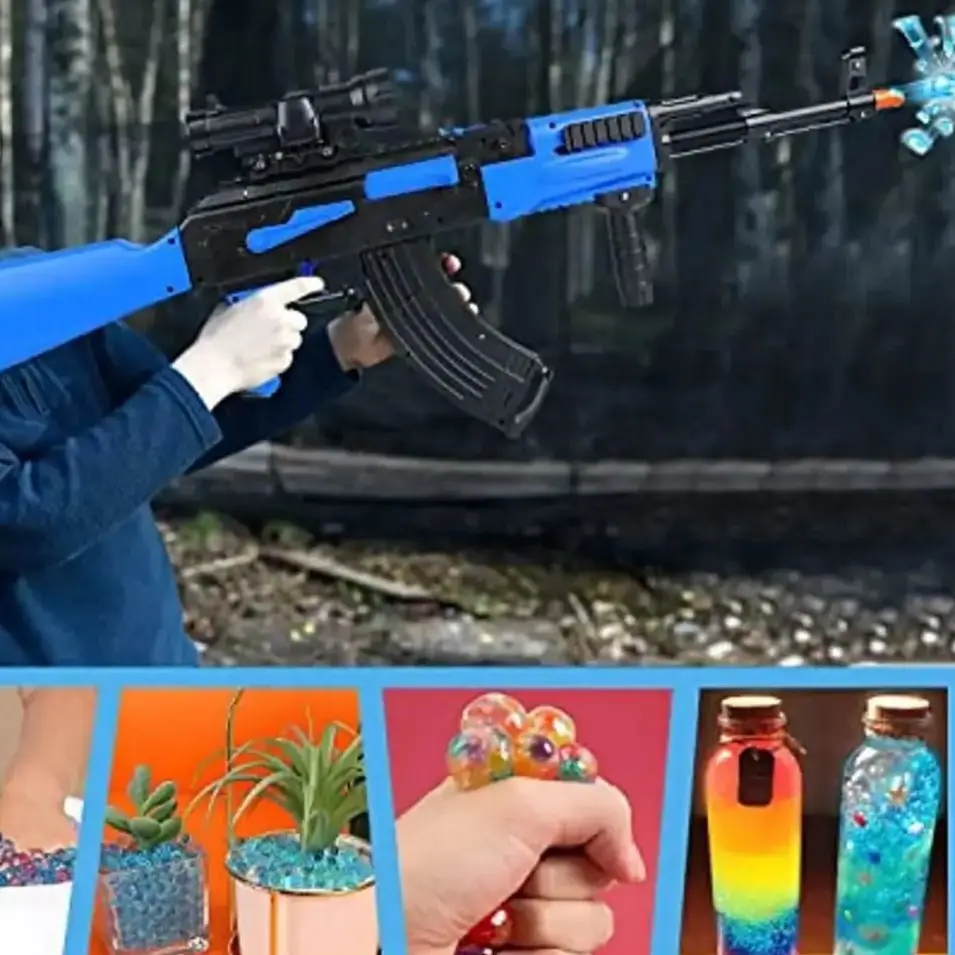 7-8mm Wachstum Nachfüllen Munition Perlen für Orbeez Wasser pistole Orby Gun Gel Wasserball Blaster Munition Splat Perlen Wohnkultur Hochzeits blumen