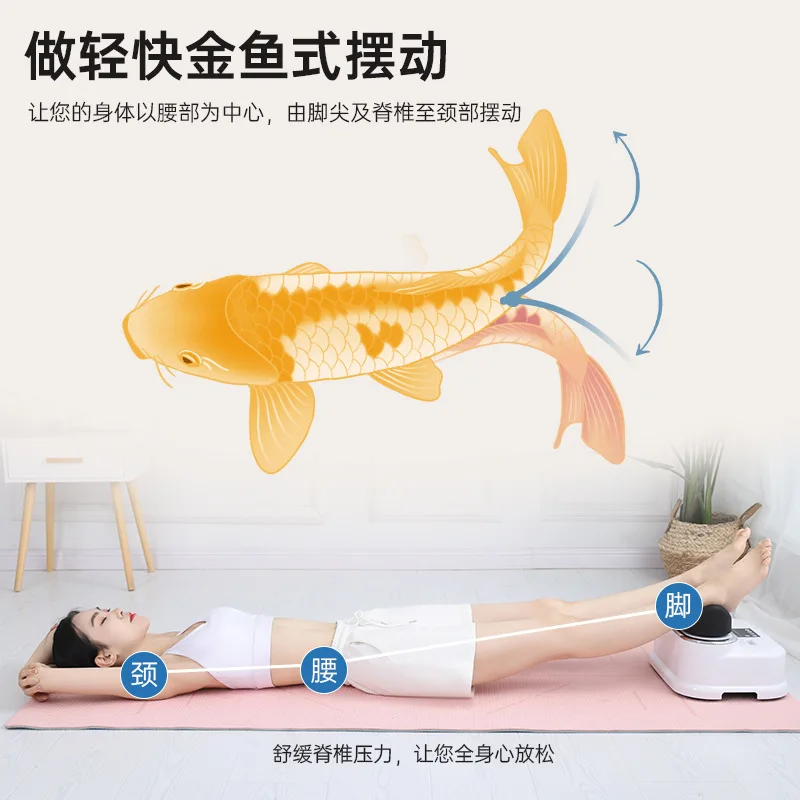 New health aerobic rocking machine sports rehabilitation spine rocking foot twisting waist leg muscle relaxation massager custom