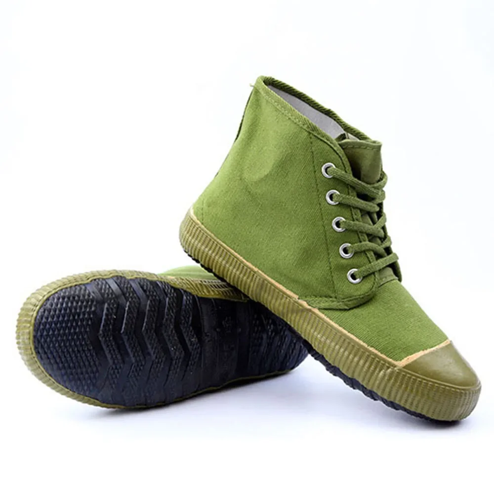 CHINESE ARMY PLA TYPE 65 LIBERATION HIGH SHOES CANVAS BOOTS