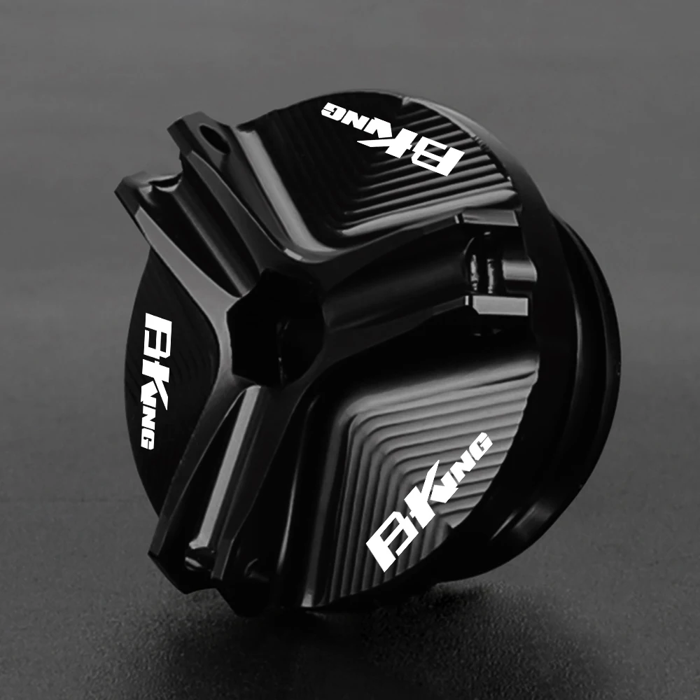 

B-KING Motorcycle Aluminium Accessories M20*1.5 Engine Oil Cup Fuel Filler Tank Cap Cover FOR SUZUKI B-KING 2007 2008 2009 2010