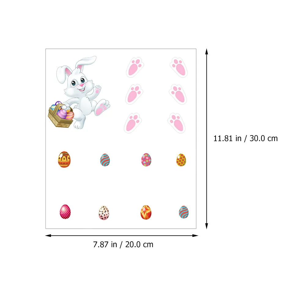 Magnetic Refrigerator Magnets Set for Photos, Documents, Artwork – Easter Kitchen Holiday Decor Stickers