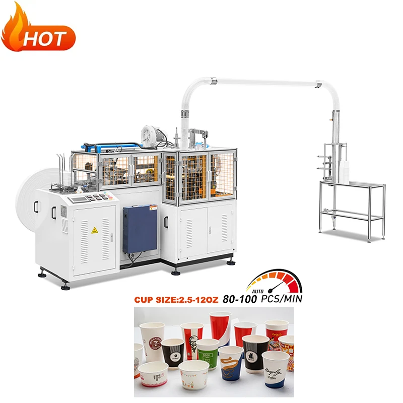 MB-C12 Guarantee Quality High Speed Fully Automatic Disposable Paper Cup Making Machine