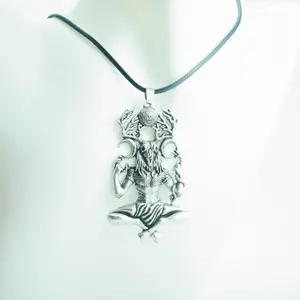 Vintage Celtic Horn God Cernnnos Halskette, Charmezubehör, Geschenkschmuck für Frauen und Männer 12 Hauptverkäufe Buzios für Halsketten - №12