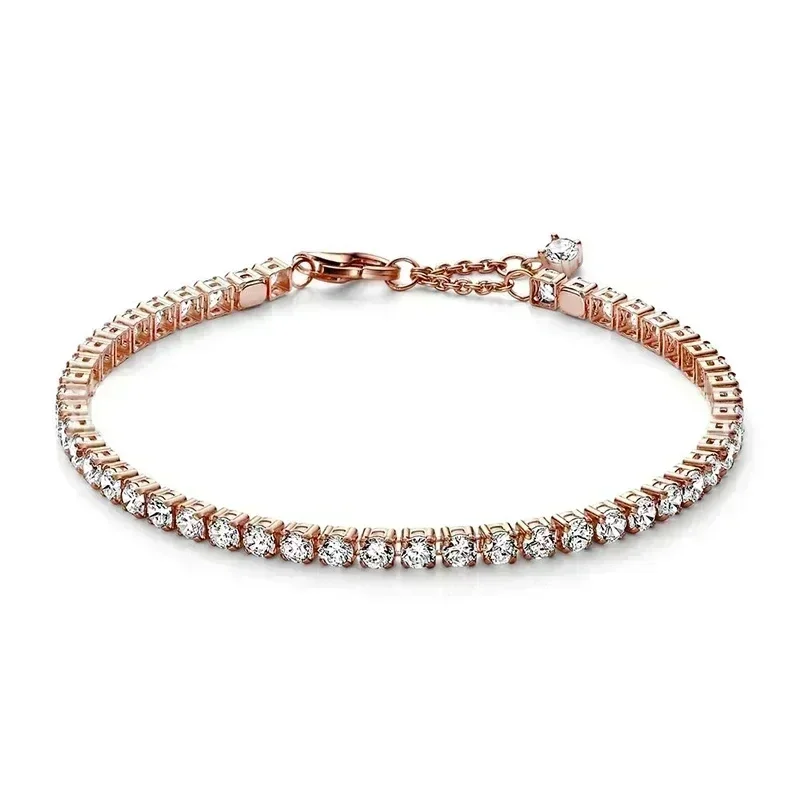 NONE Star Tennis Bracelet 925 Sterling Silver 8