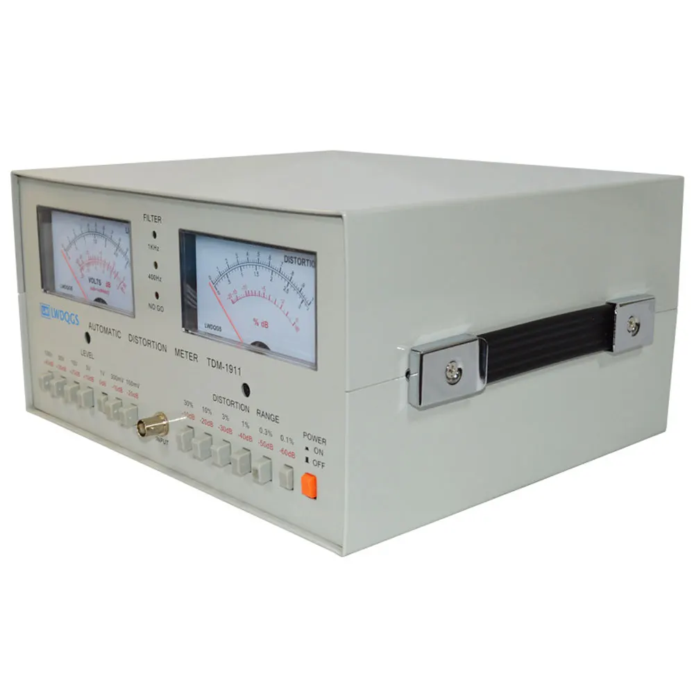 TDM1911 110/220V 50Hz Detektor Bentuk Gelombang Sinyal 400Hz±10% 1KHz±10% Frekuensi Dua Titik Alat Deteksi Distorsi Sinyal Kebisingan Rendah