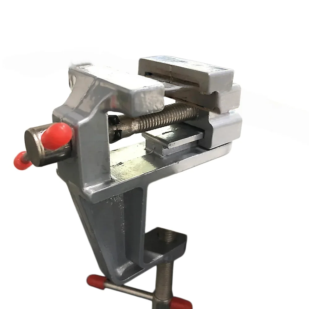Portable Aluminum Mini Table Clamp Screw Bench Vice Multi-use Jeweler Hobby DIY Mold Craft Repair Tool image 6