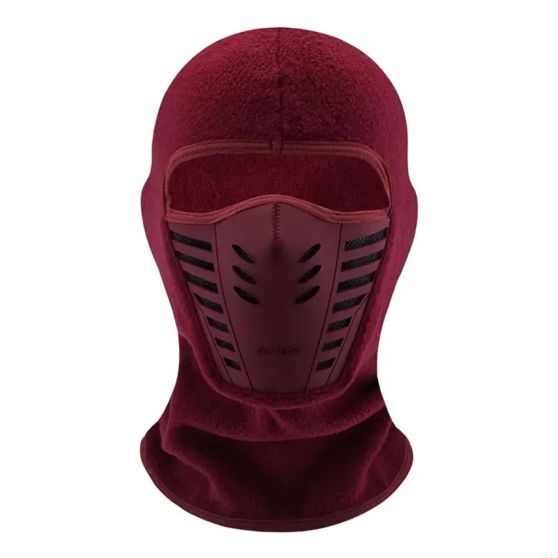 2026 New Full Protections Fleece Face Mask for Cold Weather Cycling and Skiing Activities