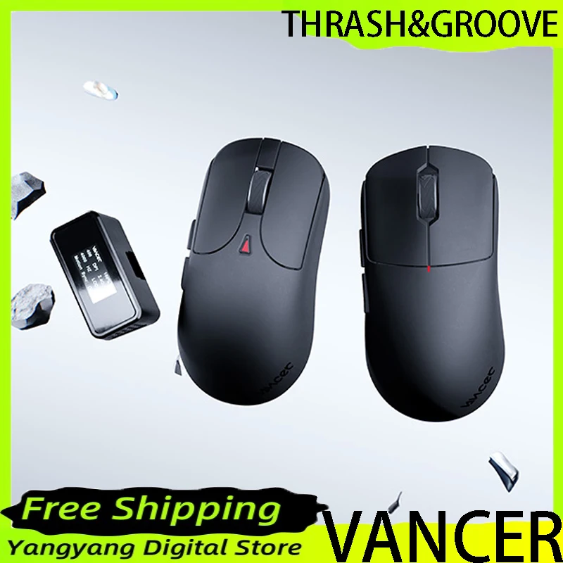 Vancer Thrash & Groove  2.4G Wireless Gaming Mouse PAW3395 47g Lightweight 26000DPI Office Mouse For Desktop Gamer Gifts