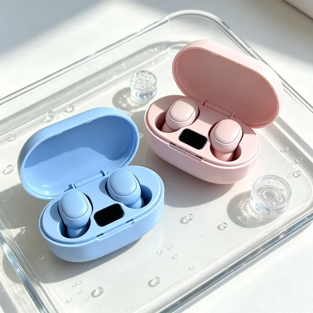 TWS Wireless Earbuds Bluetooth Earphones Bring Balanced Stereo Rendering, Lightweight Shell, Portable Box for Outdoor Activities