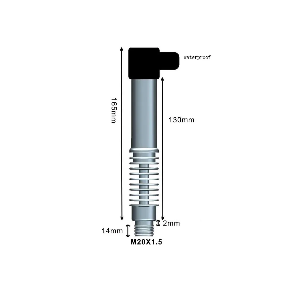 Taidacent IP65 Waterproof M10 Screw 4-20mA 0-5V 0-10V Temperature Humidity Sensor Probe Plug-in Temperature RH Sensor Pipeline