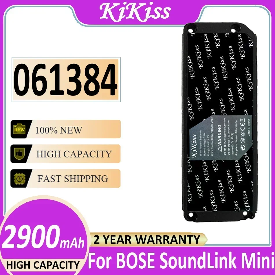 2900mAh KiKiss Battery 061384 for BOSE SoundLink Mini I Bluetooth Speaker Bateria