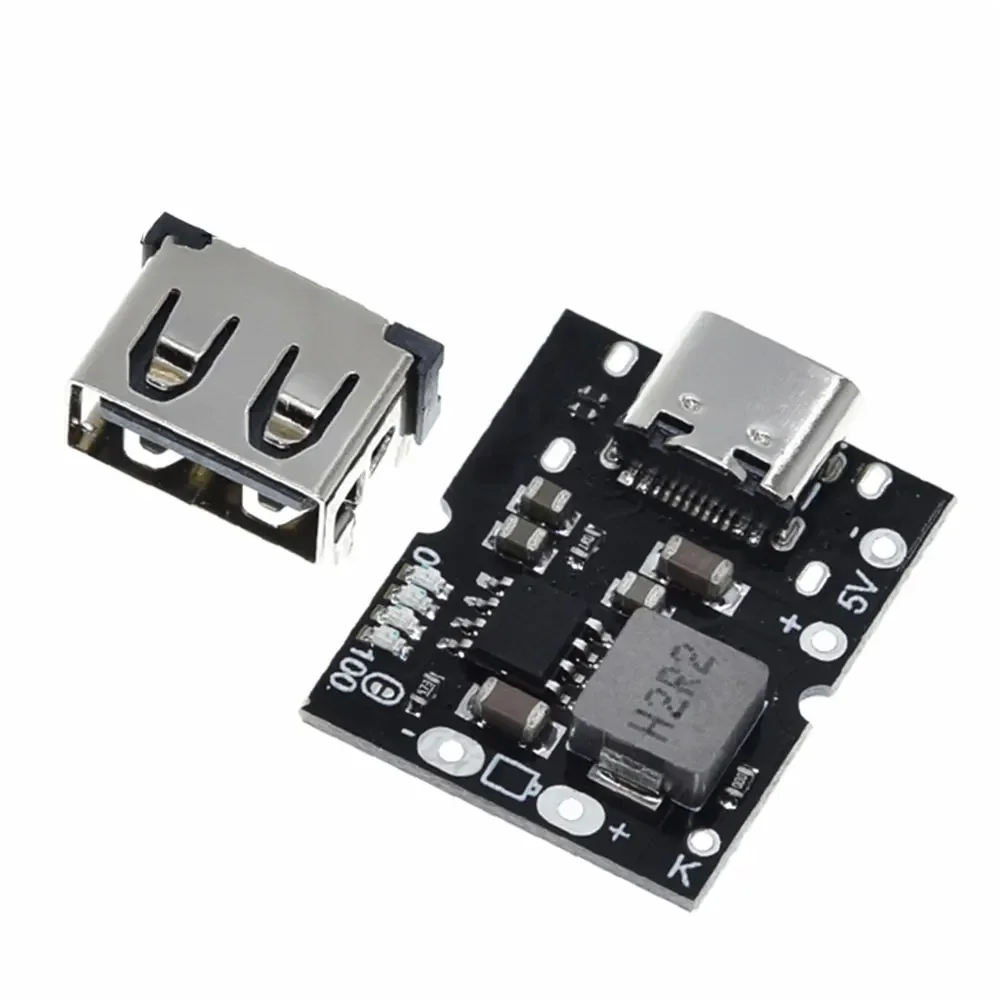 

5V 2A High-precision Charge-discharge Integrated Module Type-C Input Compatible with 4.2V lithium Battery