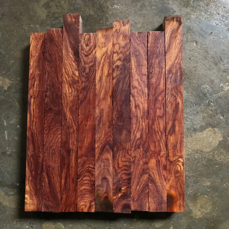 Redwood Dalbergia Retusa Raw Wood Lumber for DIY Carving Hand Grip Knife Handle Slingshot Paperweight Gourd Craft Material