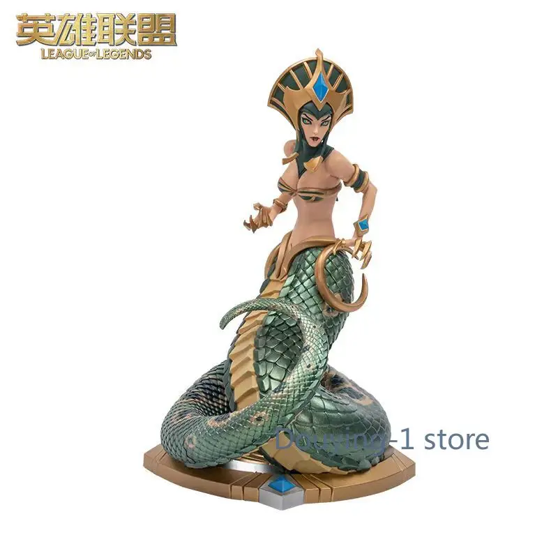 

In stock; League of Legends LOL Seraphine, medium sculpture doll decoration, snake woman sculpture figurine;