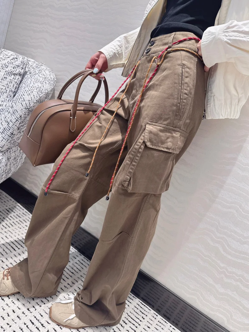 2024 Autumn New Women's Pants Fashion Exquisite Workwear Women's Fashion Pants High Quality Women's Pants 2 Colors