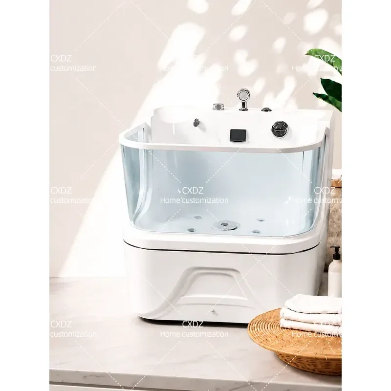 Pet Bath Tub for Cats and Dogs SPA Machine Milk Medicinal Bath Small Dog Shower Swimming Tank