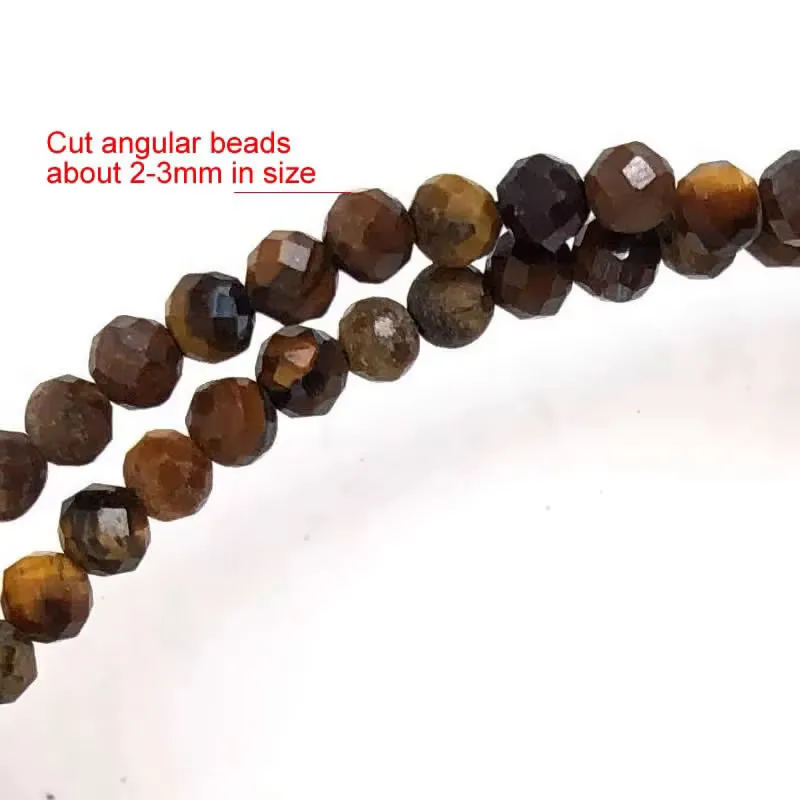 Natural Stone Beads Necklace & Bangle Bracelet Set, Luxury