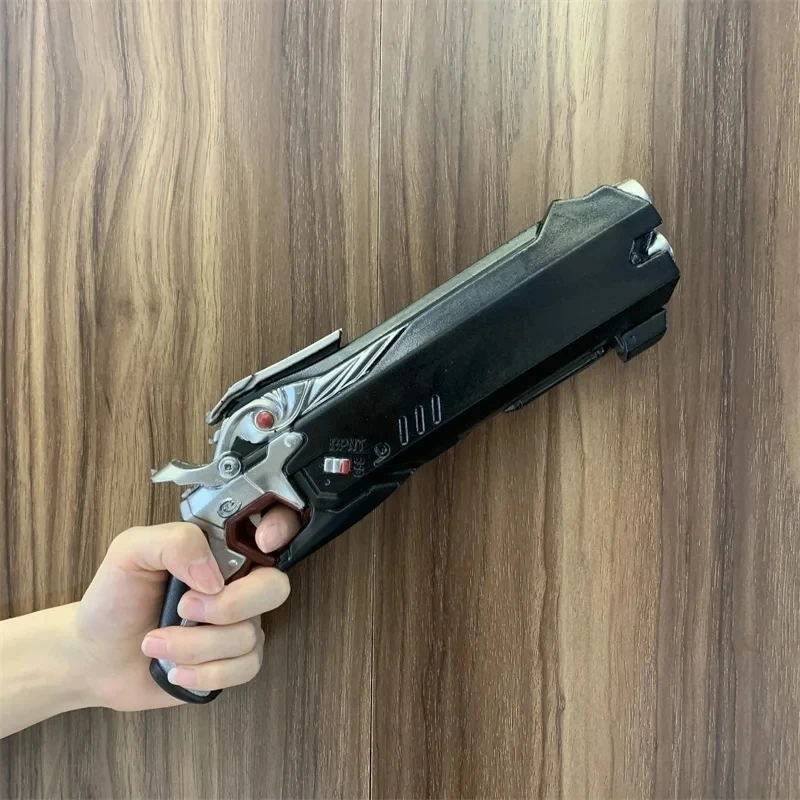 NONE Fallout 4 Gun Laser Rifle Waffe Pistolen 1:1 Cosplay Rollenspiel Modell Geschenk Spielzeug Gummi Kein Schießen Sicherheit PU Gummi Halloween Spielzeug 5