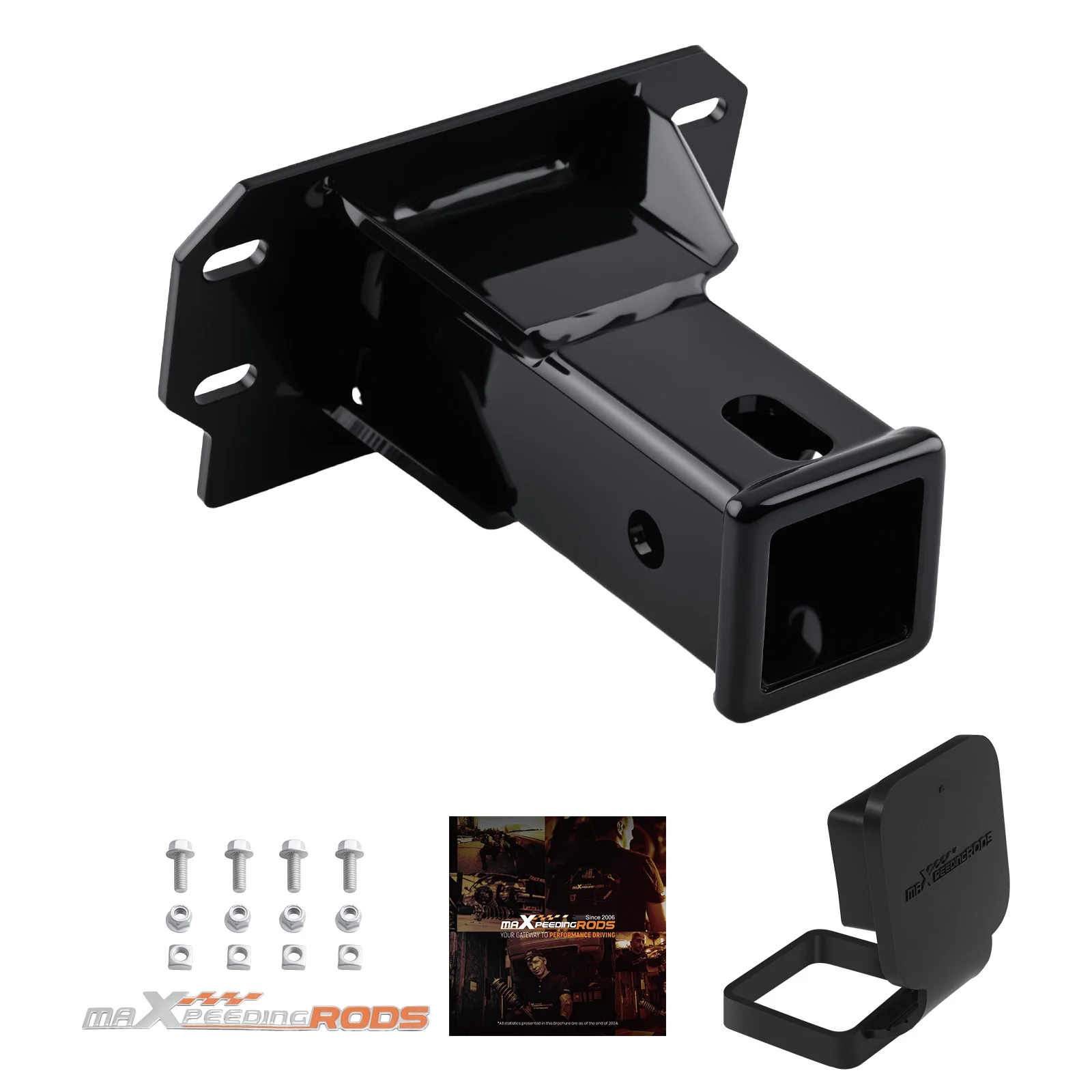 

Steel Front Towing Hitch for Polaris Ranger XP Kinetic Ultimate 2023-UP 2inch