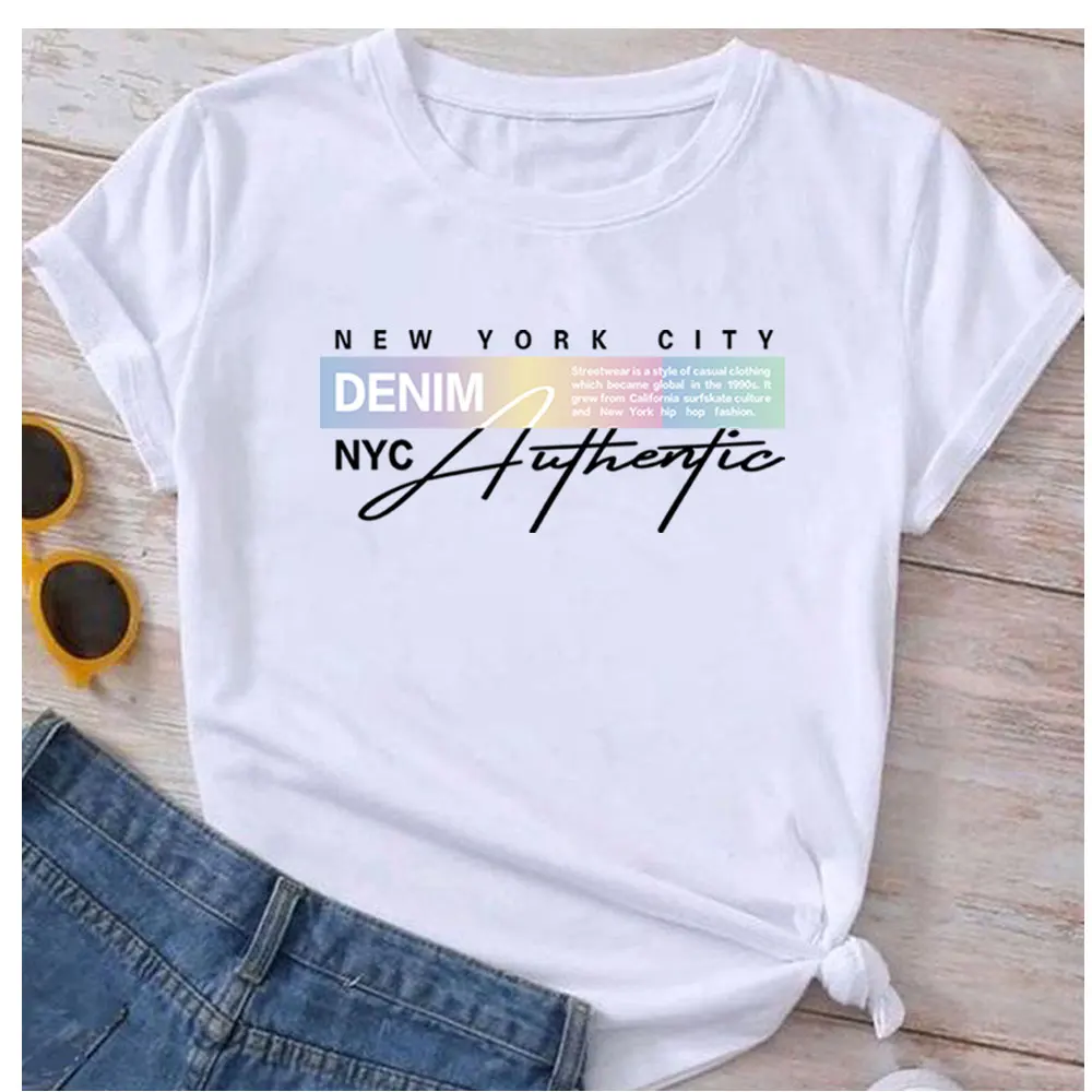 NYC Fashion New York City Thermal Stickers Heat Transfers DIY Washable T-Shirt Jacekt Iron On Patches For Clothing Applique Deco