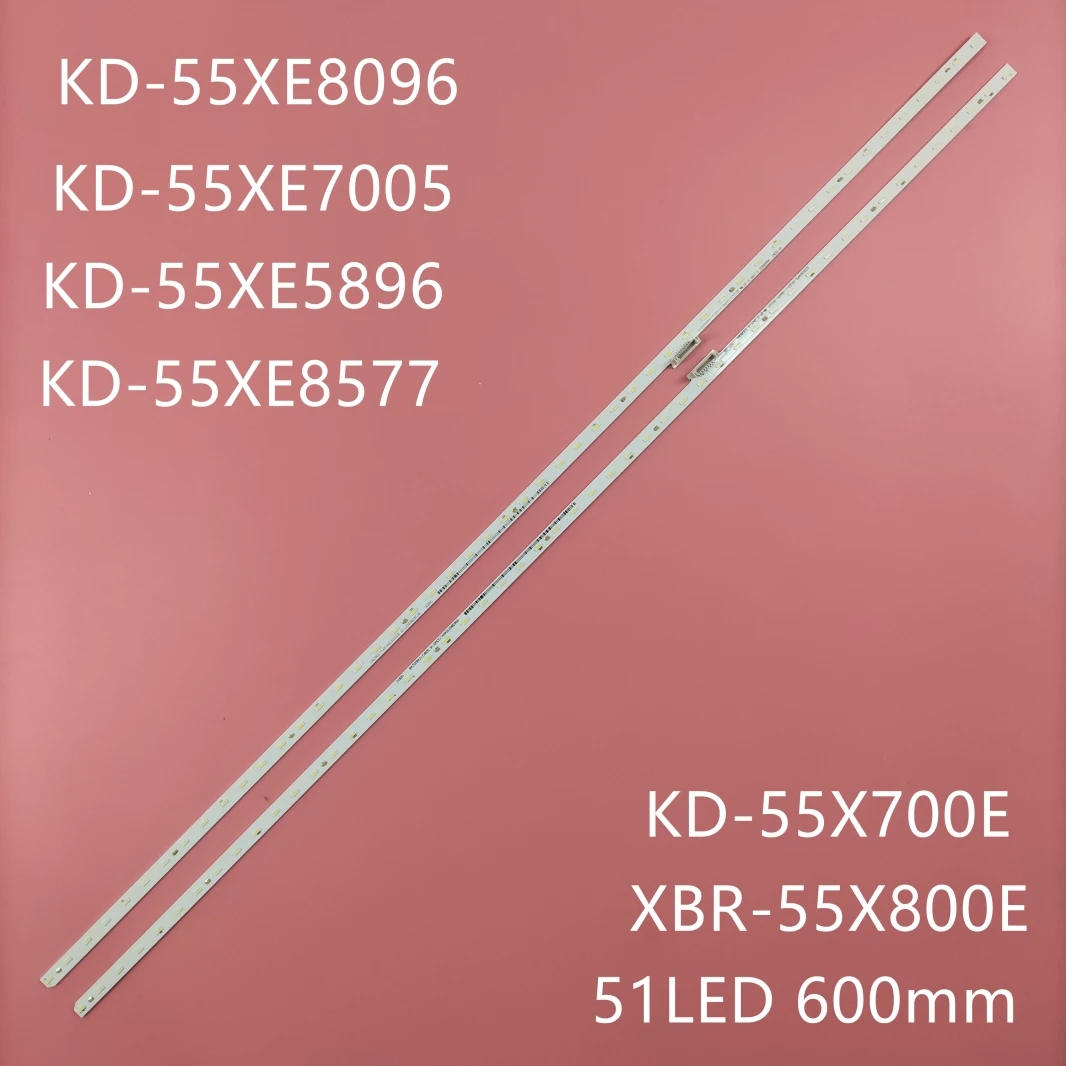 

LED backlight strip for kd-55xe7077 KD-55XE8396 KD-55XE8096 KD-55XE7096 KD-55XE7002 KD-55XE8596 KD-55X720E STO550AP5_51LED