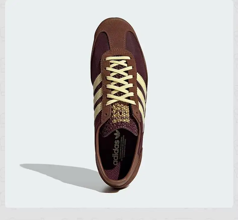 2026 Retro Adidas Trefoil Herren Freizeitschuhe Mix aus Wildleder und Leder EVA-Dämpfung Gummisohle Klassische – Detail 6