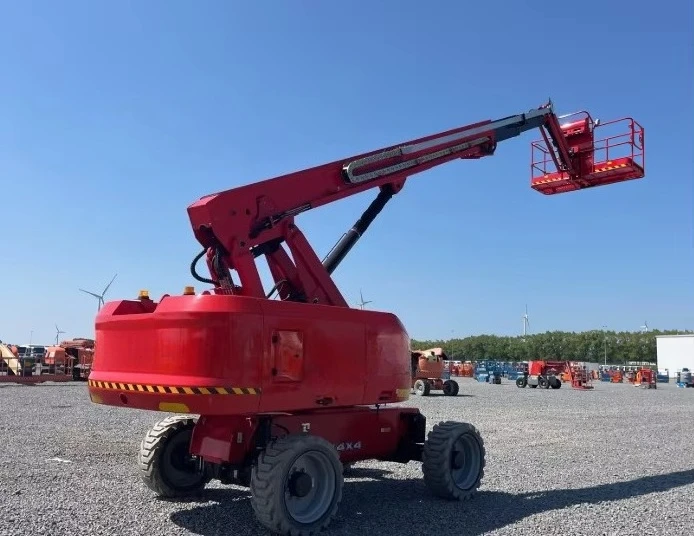 YG Boom Lift Aerial Work Platform Telescopic Boom Lift Chinese Famous Brand Diesel Boom Lift