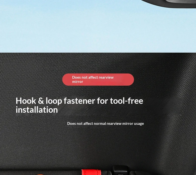 Auto-Sonnenblenden-Organizer Multifunktionaler Auto-Brillenhalter Karten-ID-Ticket-Clip Auto-Innenraum-Aufbewahrungstasche Neuer Nützlicher Auto-Zubehör – Detail 16
