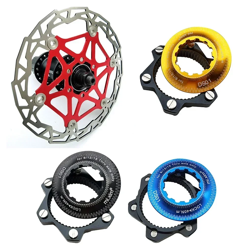 Adattatore Centerlock per freno a disco a 6 bulloni su mozzo Centrelock Blocco centrale Diametro 55mm 9mm Mountain MTB Bike