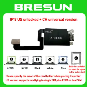 Bilashmart Wylie US Version ESiM Conversion To 2 SiM Card MEP Integration Solution iPhone 17 Support Ultra Snow IC IPhone Repair scheme
