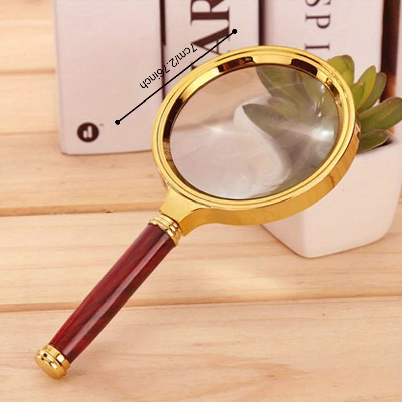 1pc etal magnifying glass with 50xhigh-definition optics,designed for reading and scientific experiments。Three options available