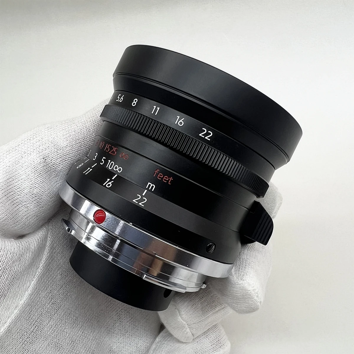 Light Lens Lab 28mm F2.8 Lens Nine Element Elmarit Black Rangefinder For Leica M M10 M11 M3 M6 M240 M240p M2 M6 M8 M4