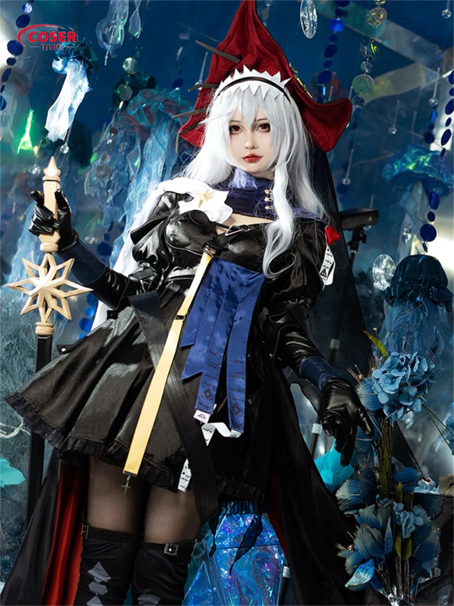 COSER TRIBE Anime Game Arknights Specter exquisite Performance clothing Halloween Carnival Role CosPlay Costume Complete Set