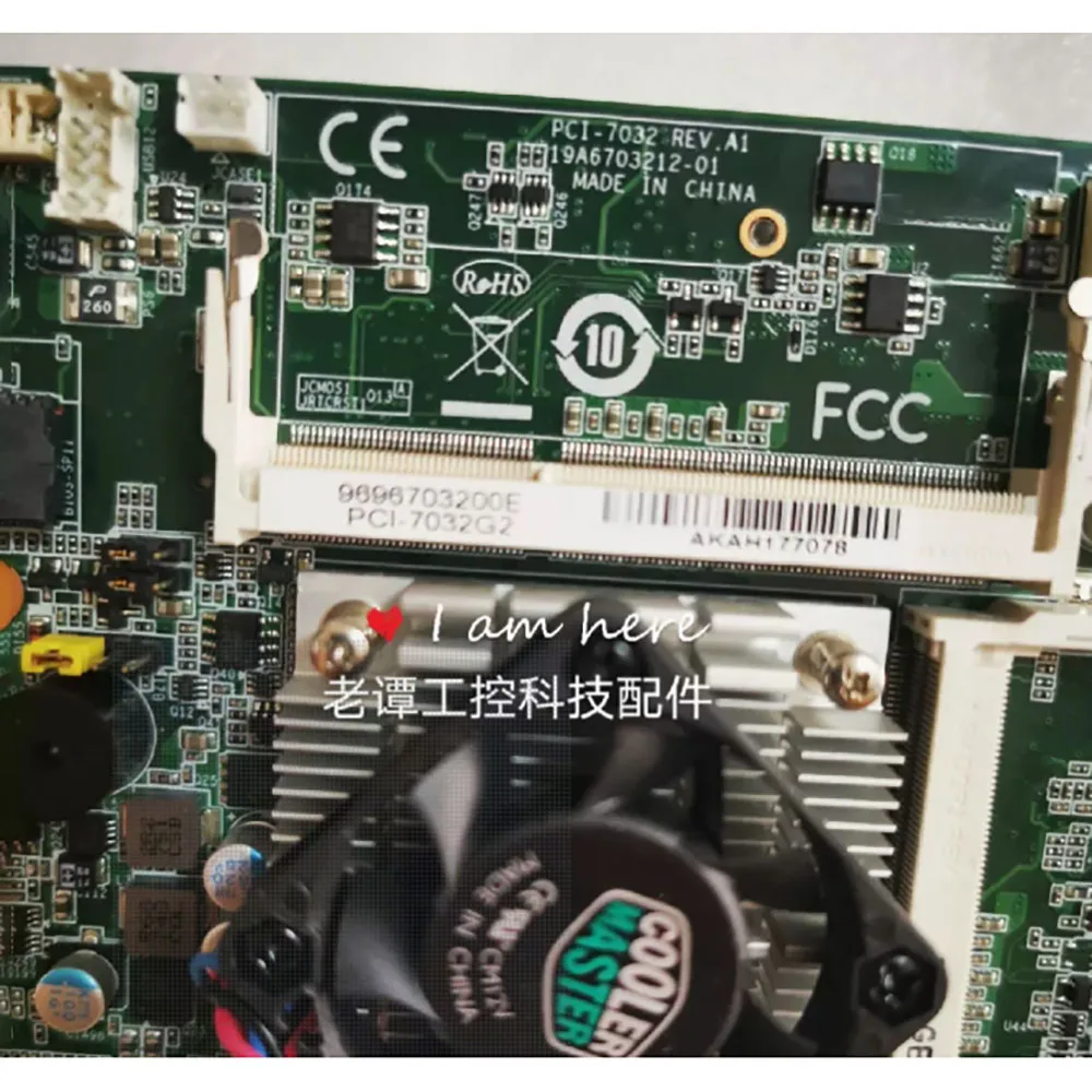 

PCI-7032 REV.A1 PCI-7032G2 Dual Network Port Industrial Motherboard Device