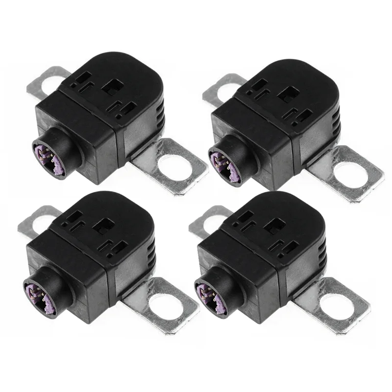 

4Pcs 4G0 915 519 Crash Battery Fuse Overload Protection Disconnect for Audi A1 A4 A5 A6 A7 A8 VW Touareg 2011-2018