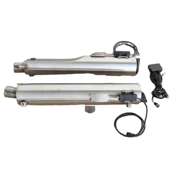 STLF GoldWing Fit 1800 Motorcycle Exhaust System Electronically Adjustable Performance Sport Stainless Steel Cover New Condition