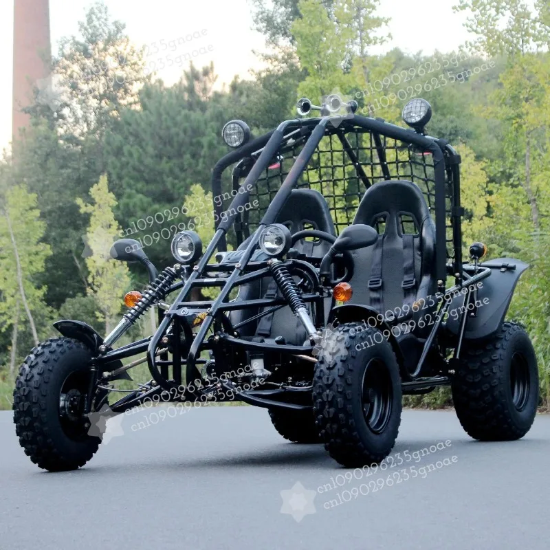 200Cc Double Off-Road Kart Large Quad All-Terrain Jungle Crossing Mountain  Motorcycle Adult UTV