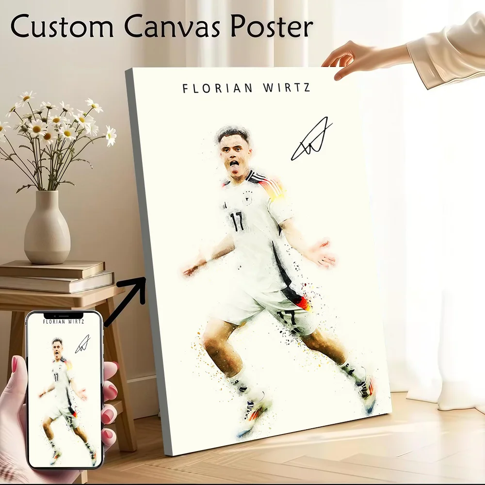 Florian Wirtz Printed Canvas Poster Custom Pictures Wall Art Canvas Painting for Room Decorating Interior Decoration Wand Deko