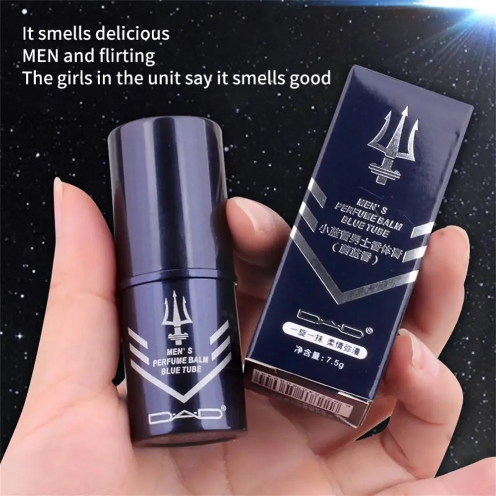 Men Solid champignon - Portable Pocket Balm Fragrance Perfect For Travel Use - Natural Fragrance Parfum For Men Natural