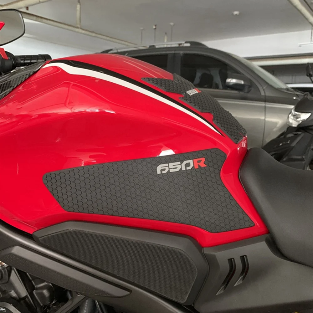 

Motorcycle Non-Slip Side Fuel Tank Stickers Waterproof Pad Rubber Sticker For HONDA CBR650R CB650R 2019-2022